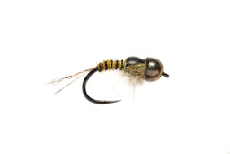Afficher les détails pour TUNGSTEN NYMPHEN OLIVE QUILL NYMPH BARBLESS Image de TUNGSTEN NYMPHEN OLIVE QUILL NYMPH BARBLESS