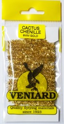 Vedi i dettagli per VENIARD CACTUS CHENILLE GOLD FINE 6mm Immagine di VENIARD CACTUS CHENILLE GOLD FINE 6mm