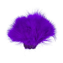 Vedi i dettagli per MARABOU STRUNG VIOLET / PURPLE Immagine di MARABOU STRUNG VIOLET / PURPLE