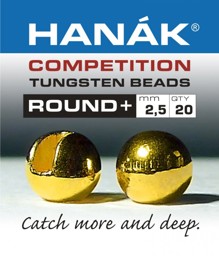 Zeige Details für HANAK TUNGSTEN BEADS ROUND + GOLD Bild von HANAK TUNGSTEN BEADS ROUND + GOLD