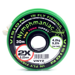Show details for VISION NYMPHMANIAC TWO TONE TIPPET Picture of VISION NYMPHMANIAC TWO TONE TIPPET