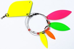 Show details for HB-LURES KONVOI LIGHT 4BL. MINI GELB FLUO/UV Picture of HB-LURES KONVOI LIGHT 4BL. MINI GELB FLUO/UV
