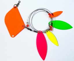 Show details for HB-LURES KONVOI LIGHT 4BL. MINI ORANGE FLUO/UV Picture of HB-LURES KONVOI LIGHT 4BL. MINI ORANGE FLUO/UV