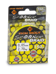 Afficher les détails pour IRON TROUT SPOONER BRAID YELLOW Image de IRON TROUT SPOONER BRAID YELLOW