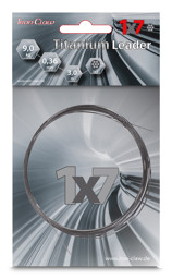 Show details for IRON CLAW 1X7 TITANIUM LEADER 3m MATT BLACK Picture of IRON CLAW 1X7 TITANIUM LEADER 3m MATT BLACK