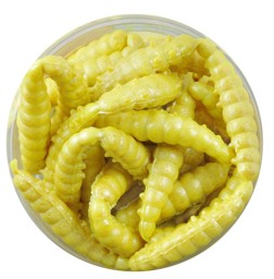 Afficher les détails pour BERKLEY POWERBAIT HONEY WORM YELLOW Image de BERKLEY POWERBAIT HONEY WORM YELLOW