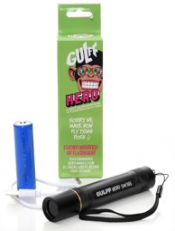 Vedi i dettagli per GULFF HERO UV FLASHLIGHT 365nm/5W Immagine di GULFF HERO UV FLASHLIGHT 365nm/5W