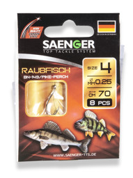 Show details for SAENGER RAUBFISCH HAKEN 8Stk. 70cm BN-149 Picture of SAENGER RAUBFISCH HAKEN 8Stk. 70cm BN-149