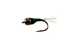 Show details for CATCHY FLIES -  PERDIGON HEAVY BLACK GREEN Picture of CATCHY FLIES -  PERDIGON HEAVY BLACK GREEN
