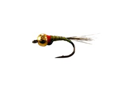 Show details for CATCHY FLIES -  PERDIGON HEAVY OLIVE GOLD Picture of CATCHY FLIES -  PERDIGON HEAVY OLIVE GOLD