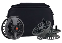 Show details for LAMSON LIQUID S-SERIE 3-PACK FLIEGENROLLENSET SMOKE Picture of LAMSON LIQUID S-SERIE 3-PACK FLIEGENROLLENSET SMOKE