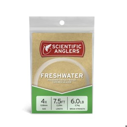 Show details for SCIENTIFIC ANGLERS FRESHWATER LEADER 9' Picture of SCIENTIFIC ANGLERS FRESHWATER LEADER 9'