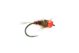Picture of TUNGSTEN NYMPHEN ORANGE HEAD MARY BARBLESS