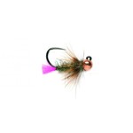 Immagine di TUNGSTEN NYMPHEN PINK TAG JIG BARBLESS
