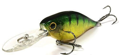 Bild von LUCKY CRAFT US SHAD 65 F AURORA GREEN PERCH