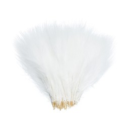 Picture of MARABOU STRUNG WEISS / WHITE