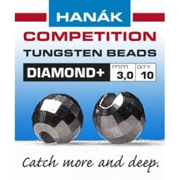 Picture of HANAK TUNGSTEN BEADS DIAMOND + BLACK NICKEL