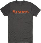Picture of SIMMS LOGO T'SHIRT CHARCOAL HEATHER