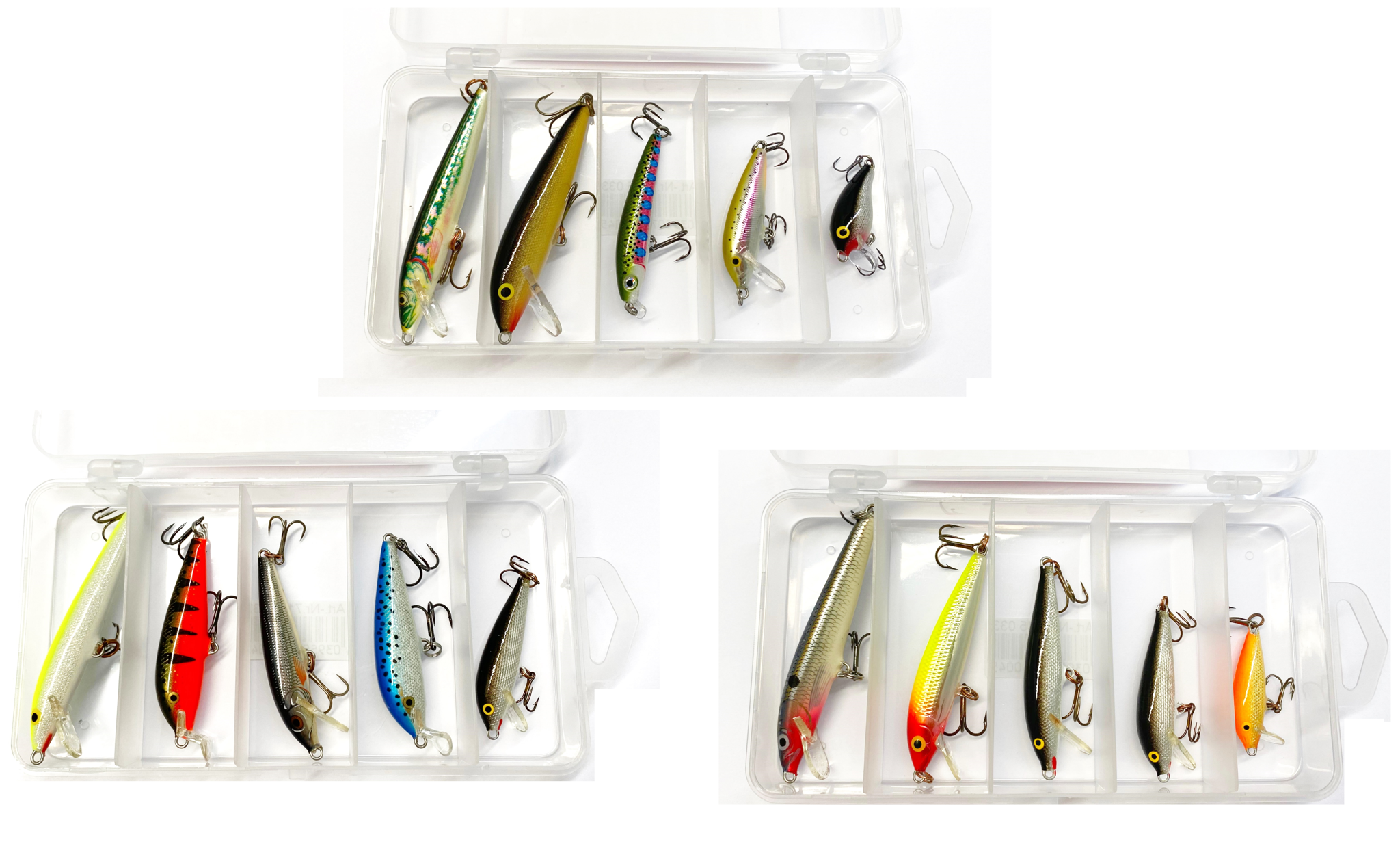 Image de RAPALA TACKLE BOX MIT 5 ZUFÄLLIG AUSGEWÄHLTEN WOBBLER