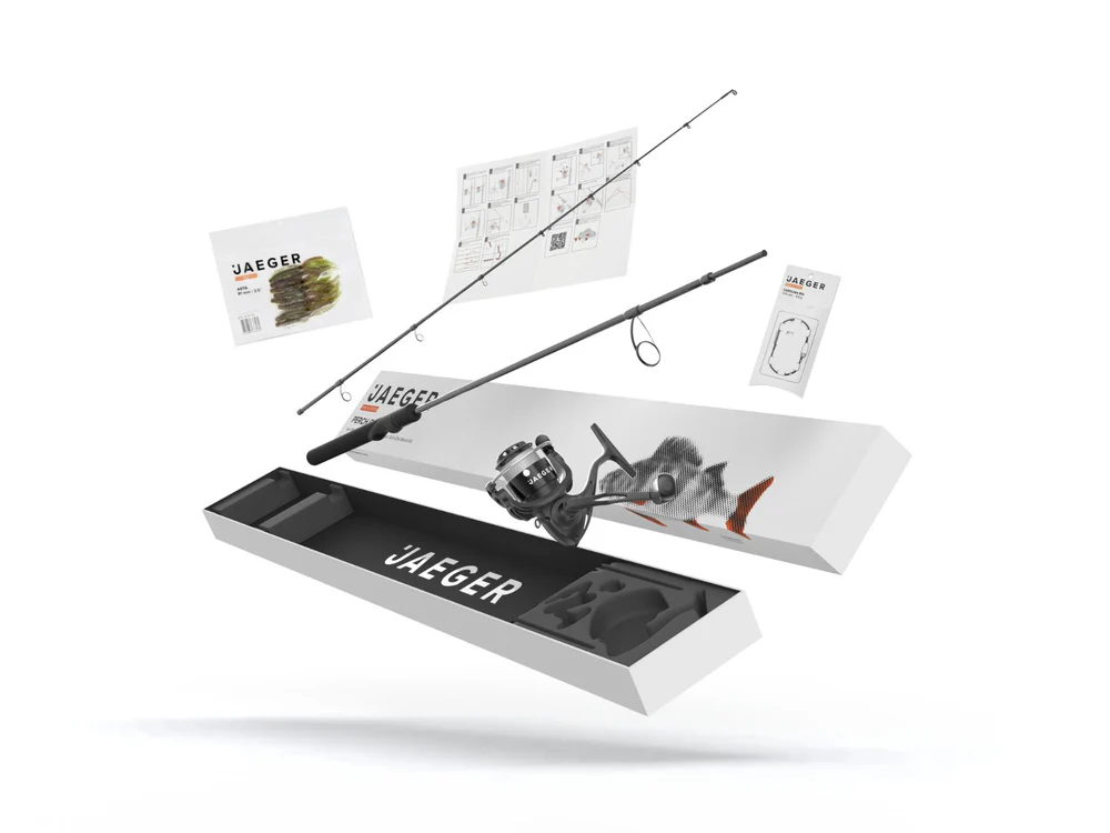 Immagine di JAEGER FISHING PERCH GO KIT - BARSCH STARTER COMBO