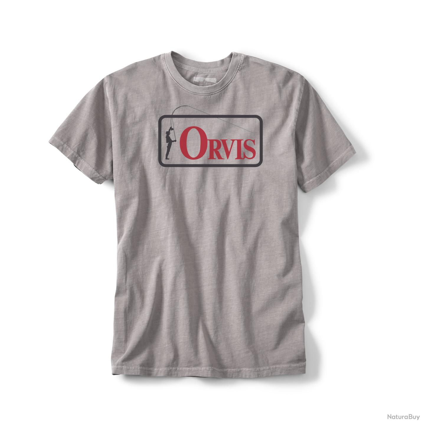 Image de ORVIS BENT ROD BADGE TEE T-SHIRT GUNMETAL