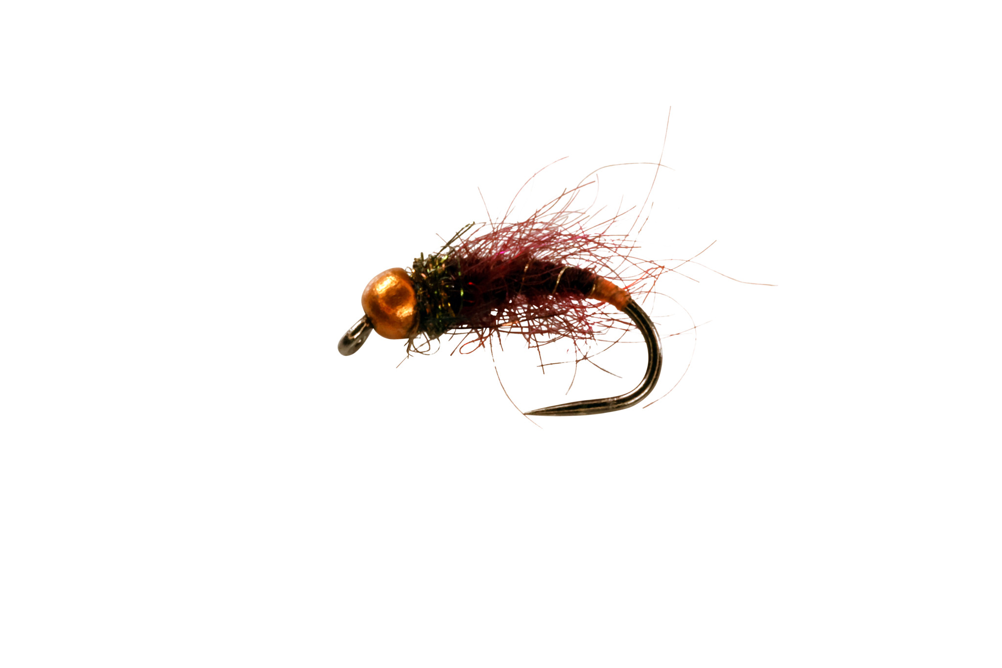 Bild von CATCHY FLIES -  CADDIS NYMPH TUNGSTEN RUST-BLACK