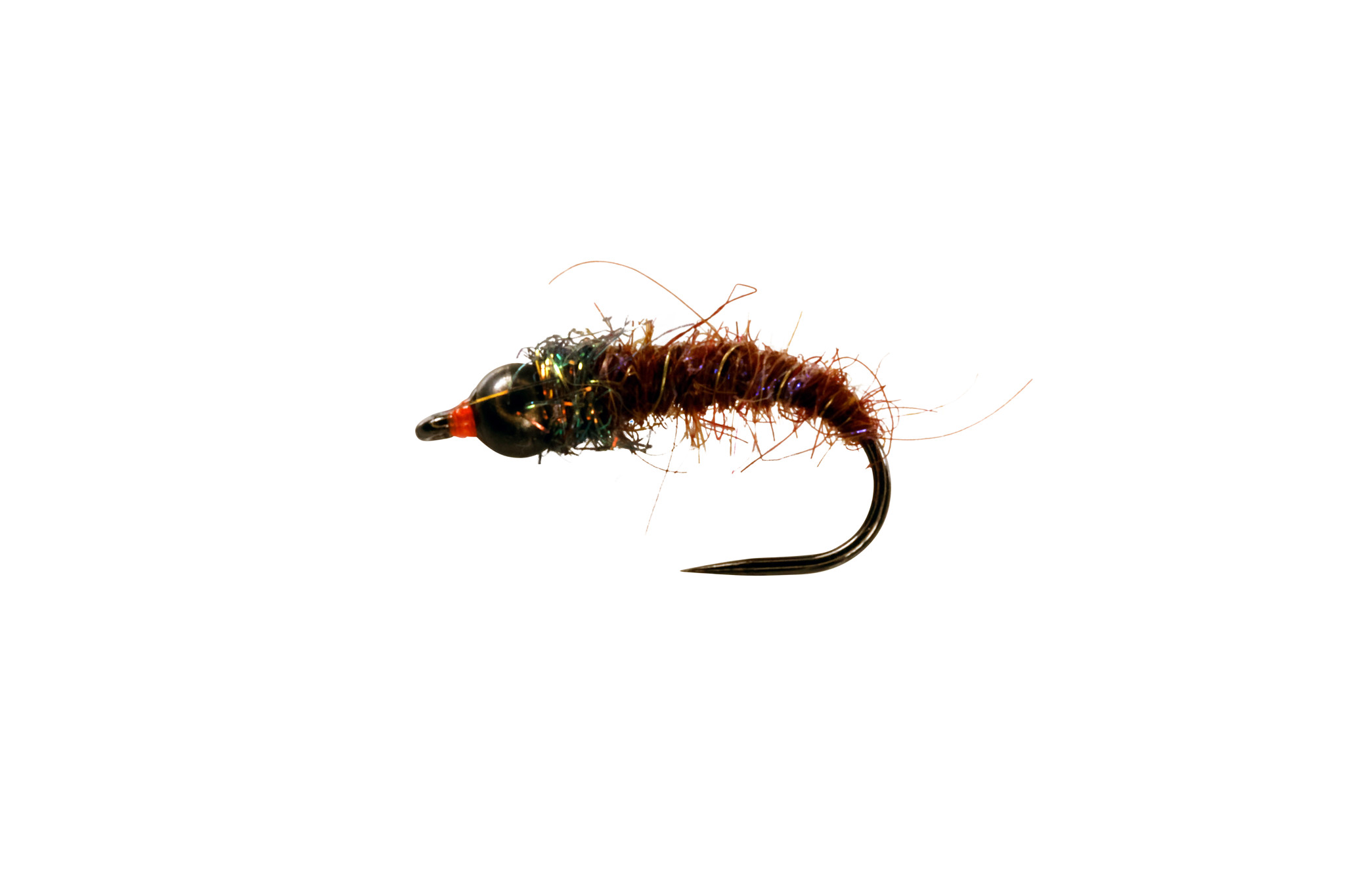 Bild von CATCHY FLIES -  CADDIS NYMPH TUNGSTEN BURGUND-BLACK