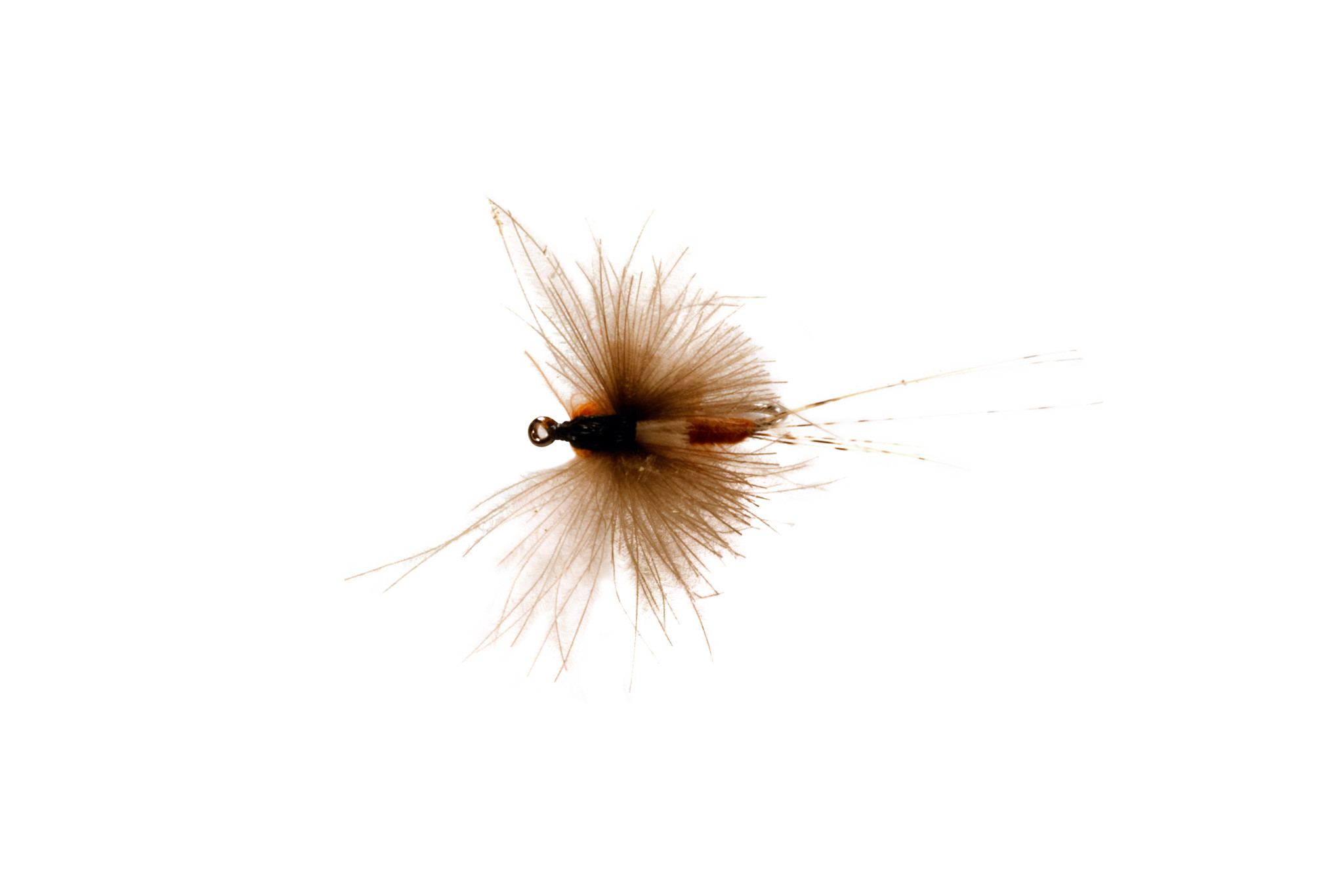 Bild von CATCHY FLIES -  CDC RED SPINNER SPENT BARBLESS