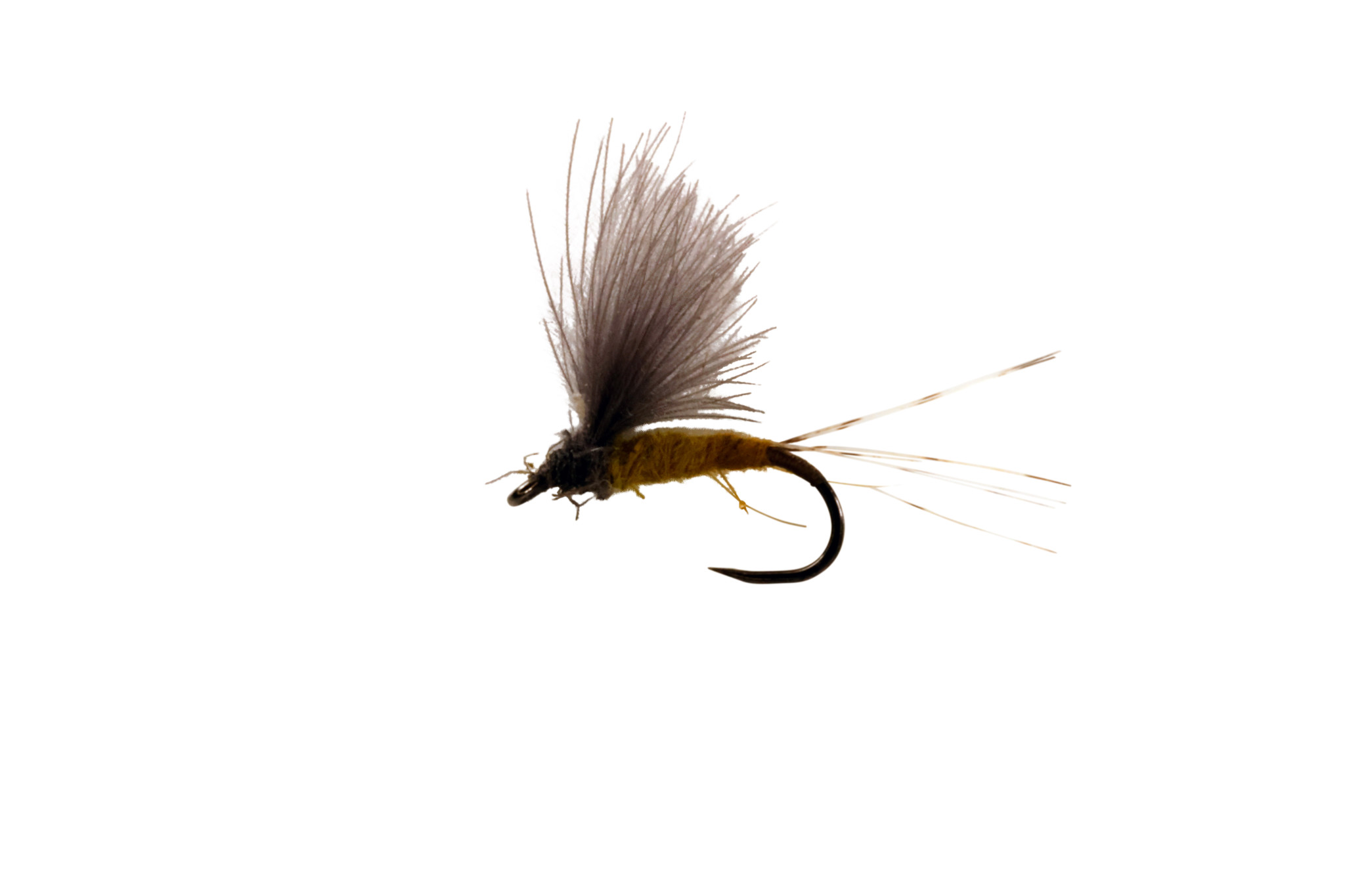 Bild von CATCHY FLIES -  CDC BAETIS OLIVE BARBLESS