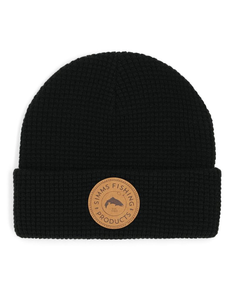Bild von Everyday Waffle Knit Beanie Black