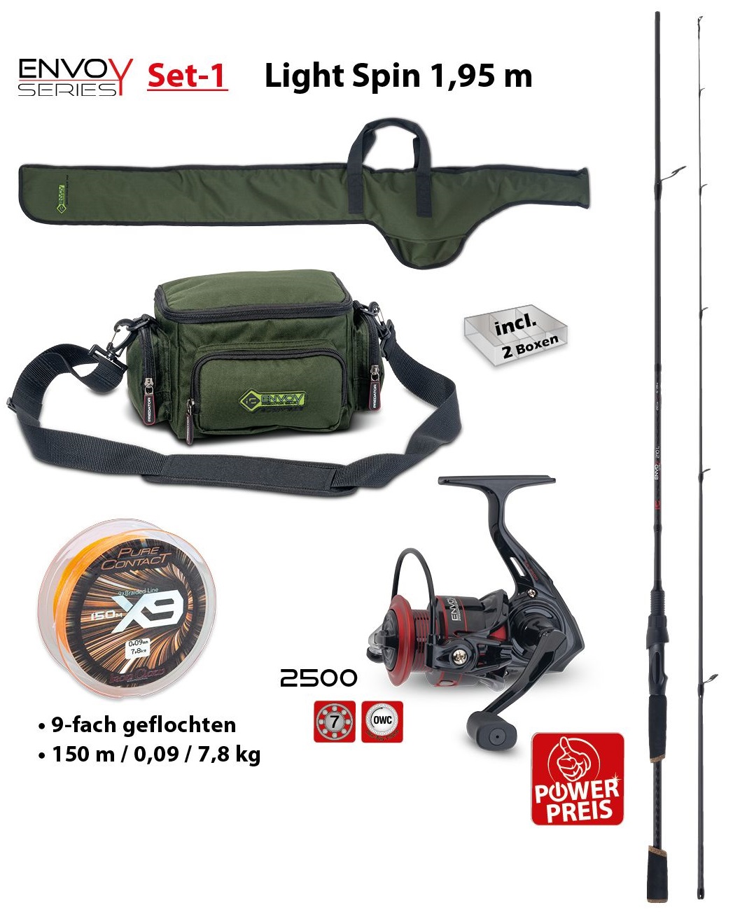 Immagine di ENVOY SET-1 LIGHT SPIN 1.95m