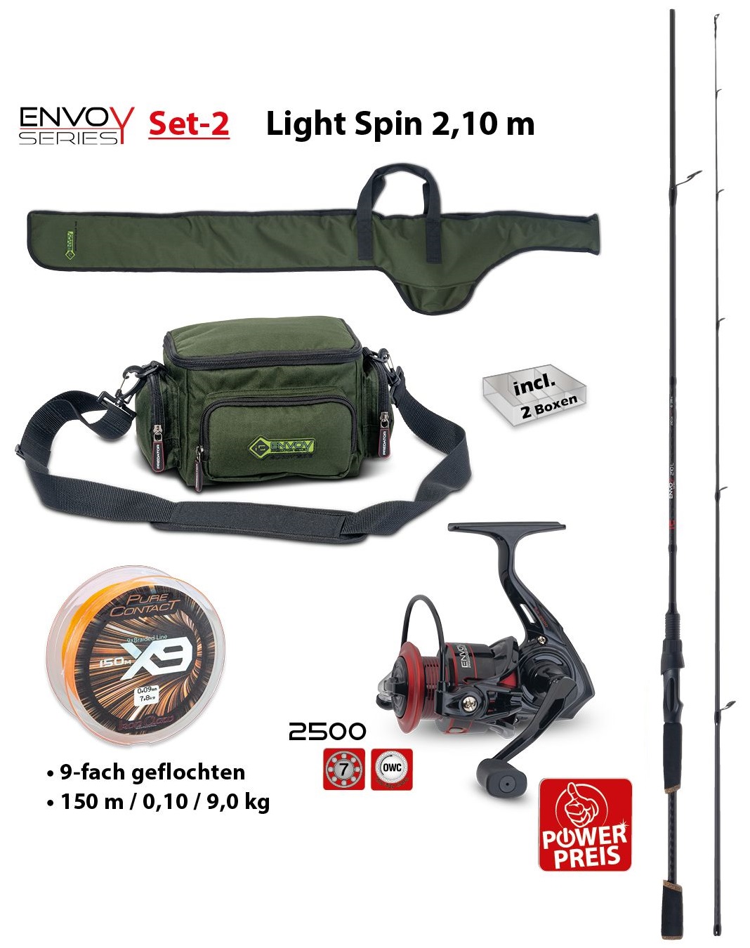 Immagine di ENVOY SET-2 LIGHT SPIN 2.10m