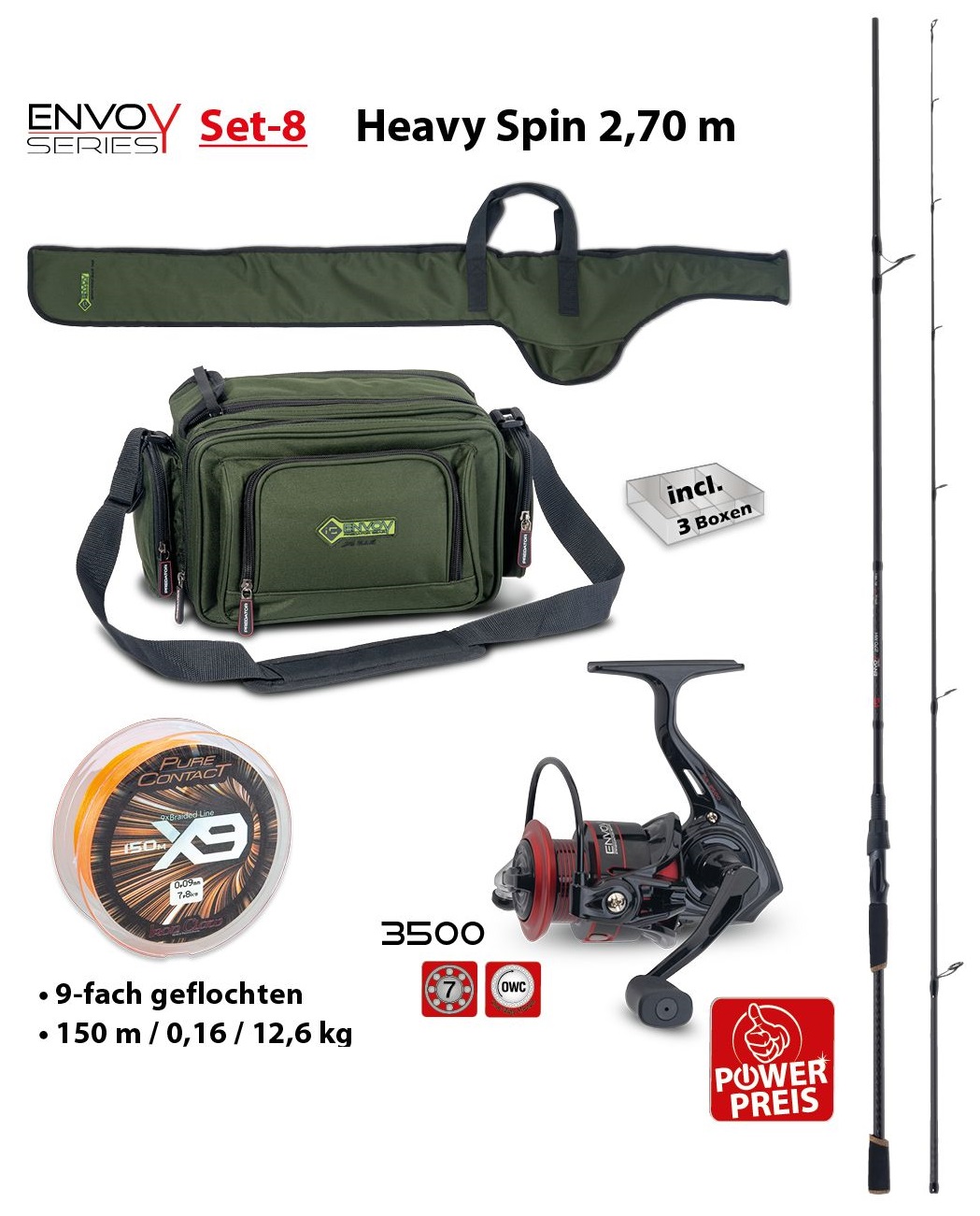 Picture of ENVOY SET-8 HEAVY SPIN 2.70m