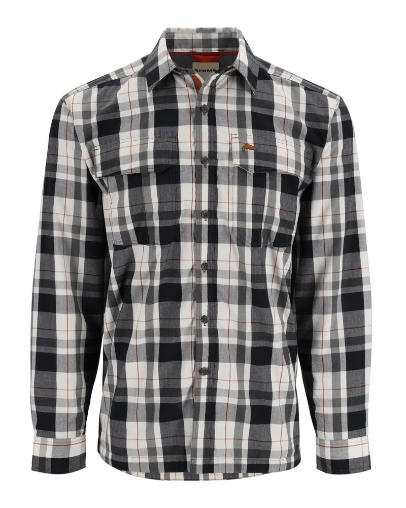 Bild von Simms ColdWeather Shirt Gunmetal Logan Plaid