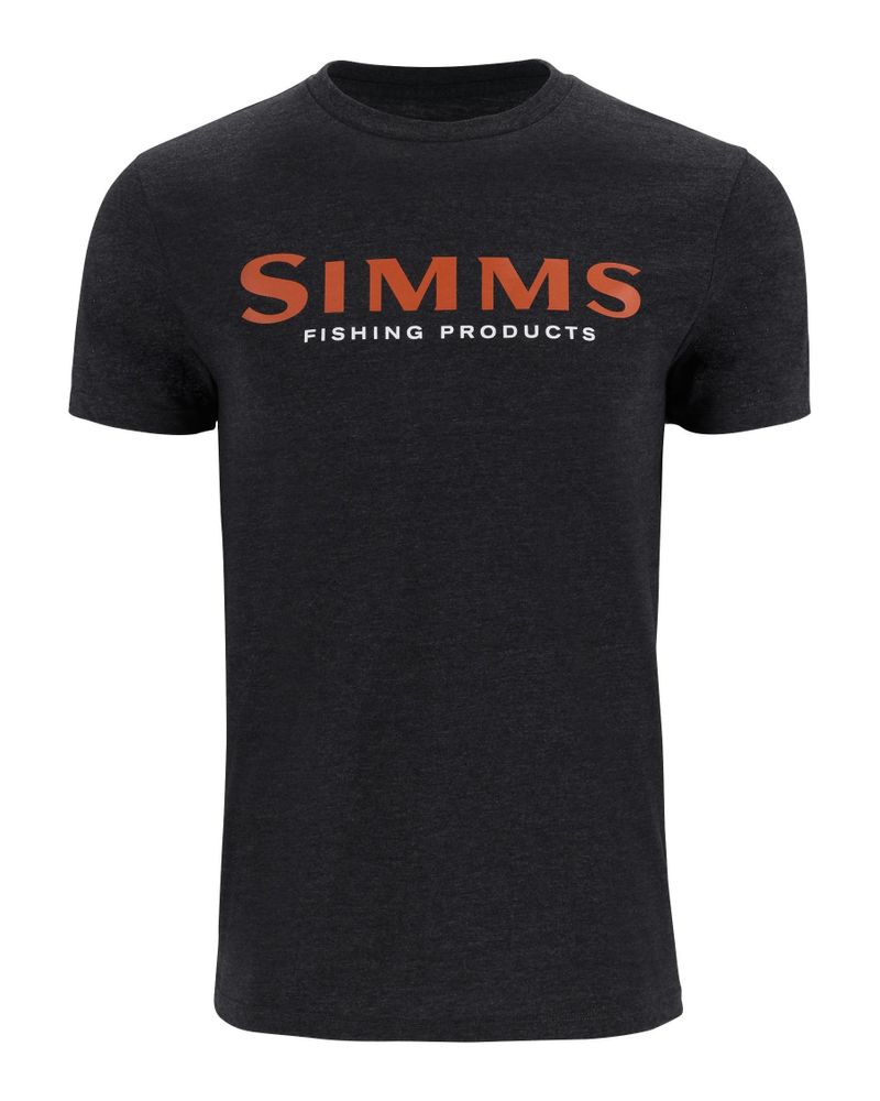 Bild von Simms Logo T-shirt Dark Gunmetal Heather