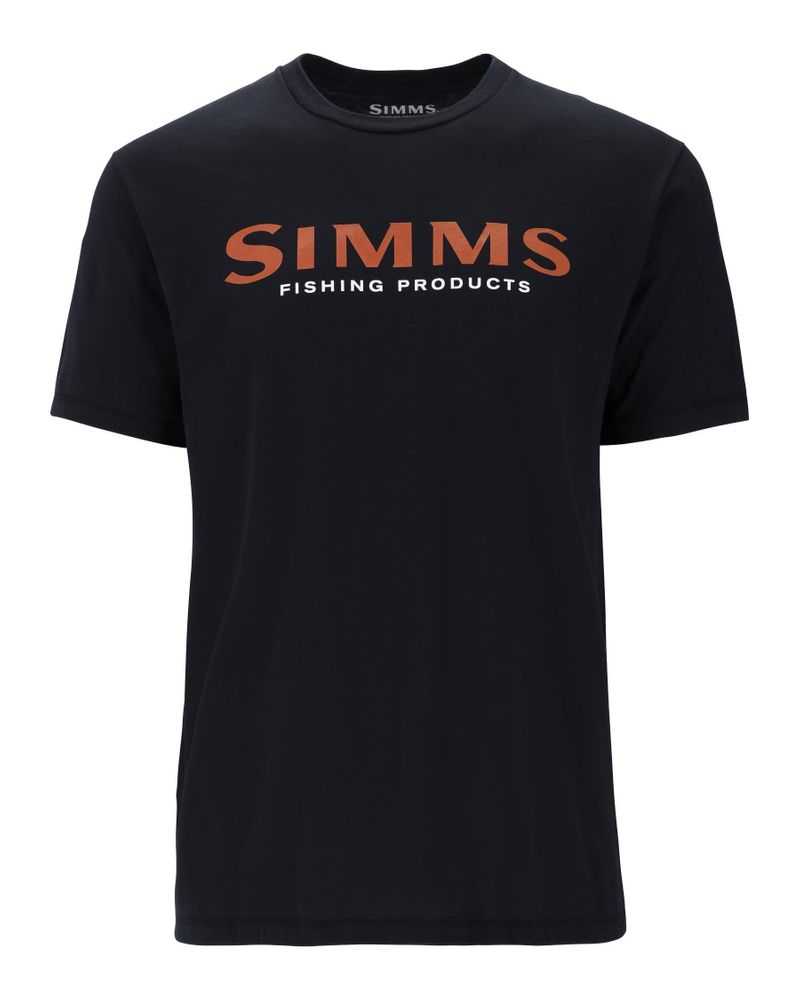 Bild von Simms Logo T-shirt Jet Black