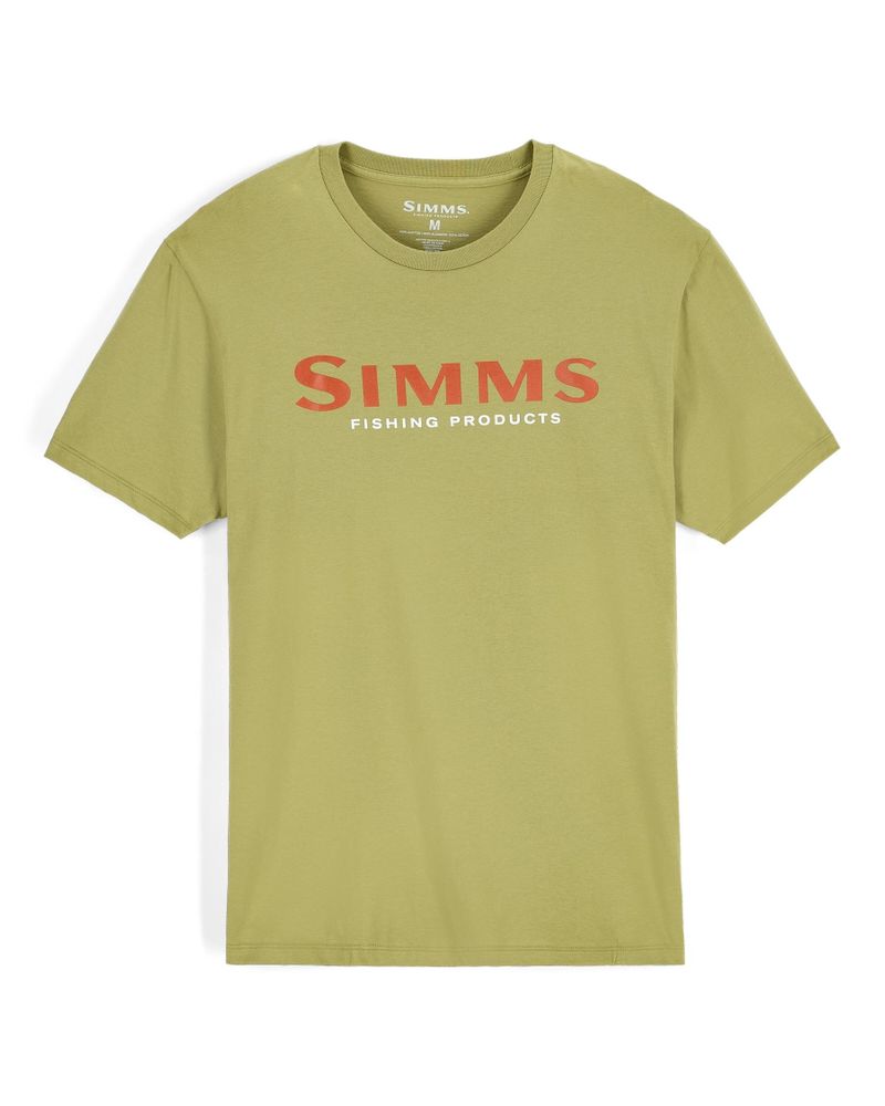 Bild von Simms Logo T-shirt Tent Green
