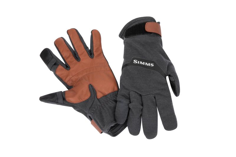 Bild von Simms Lightweight Wool Flex Glove Carbon S