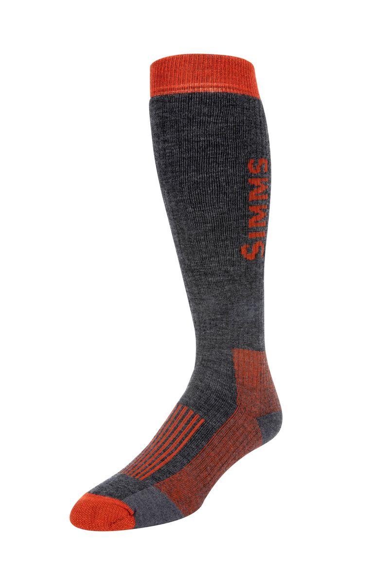 Bild von Simms Merino Midweight OTC Sock Carbon XL