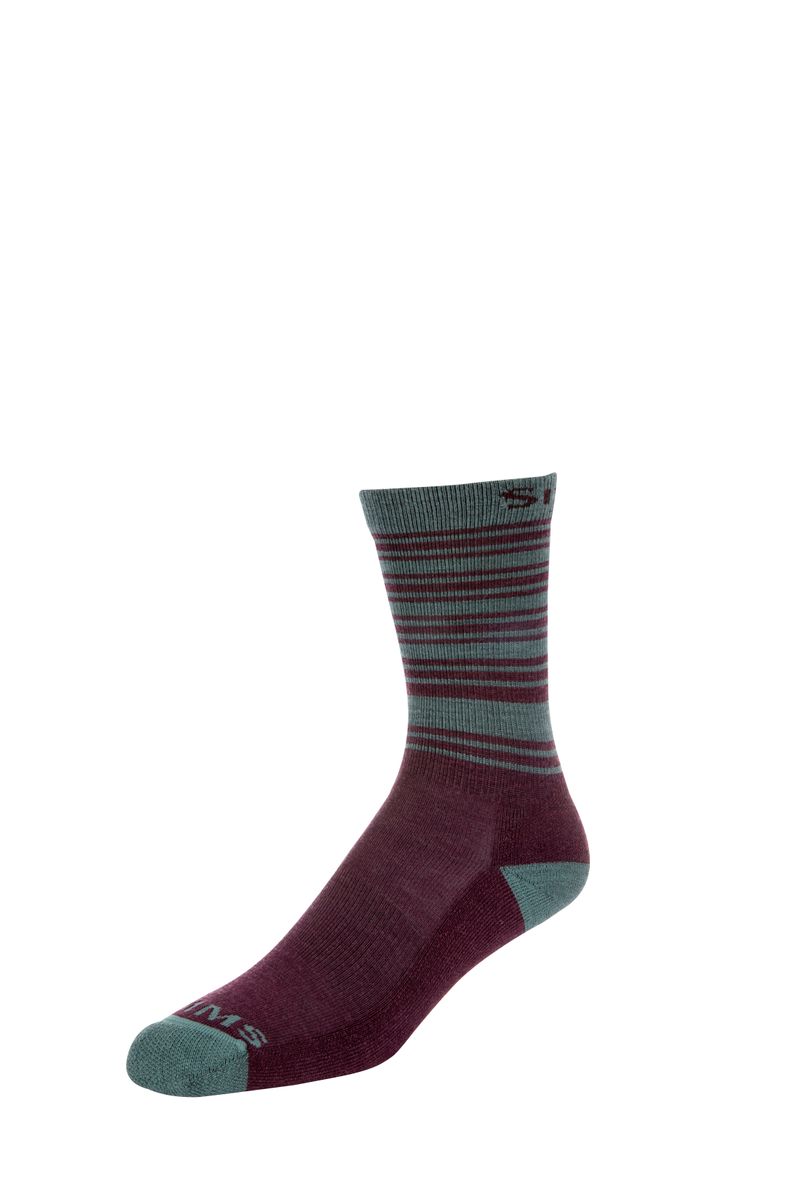 Bild von Simms Women's Merino Lightweight Hiker Sock Garnet L