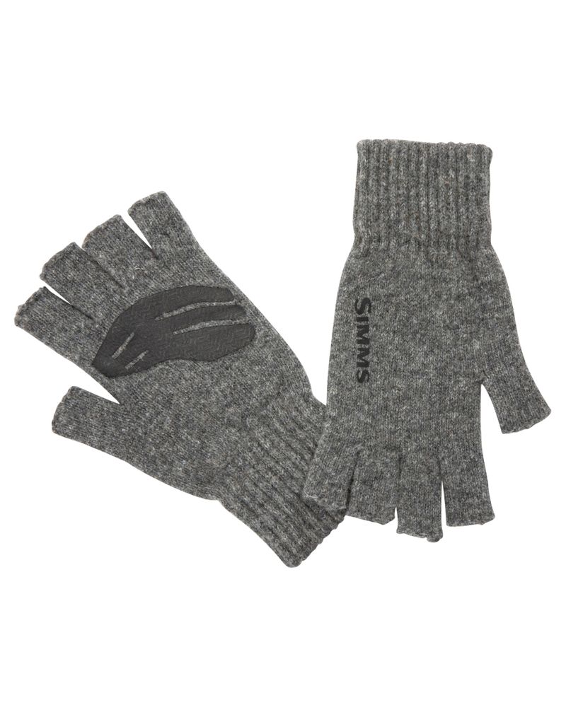 Bild von Simms Wool ½ Finger Glove Steel
