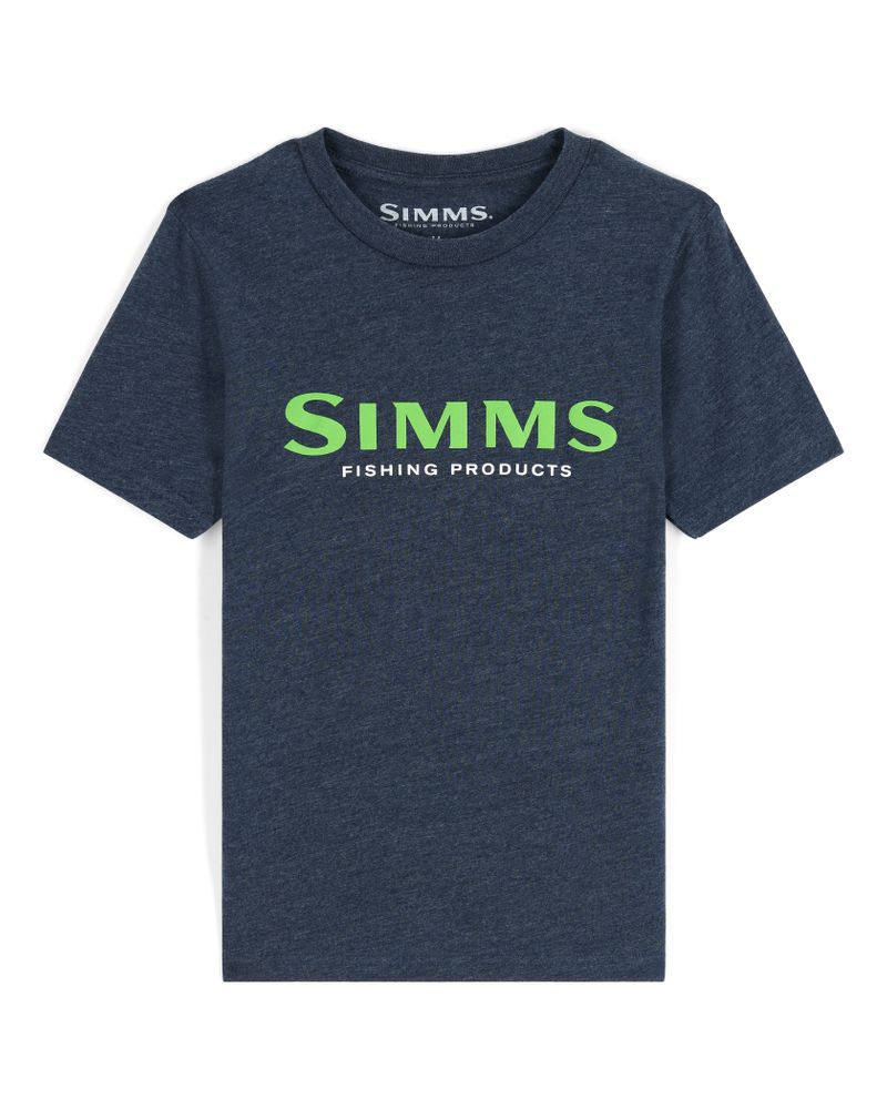 Bild von Simms Kids Logo T-Shirt Harbor Blue