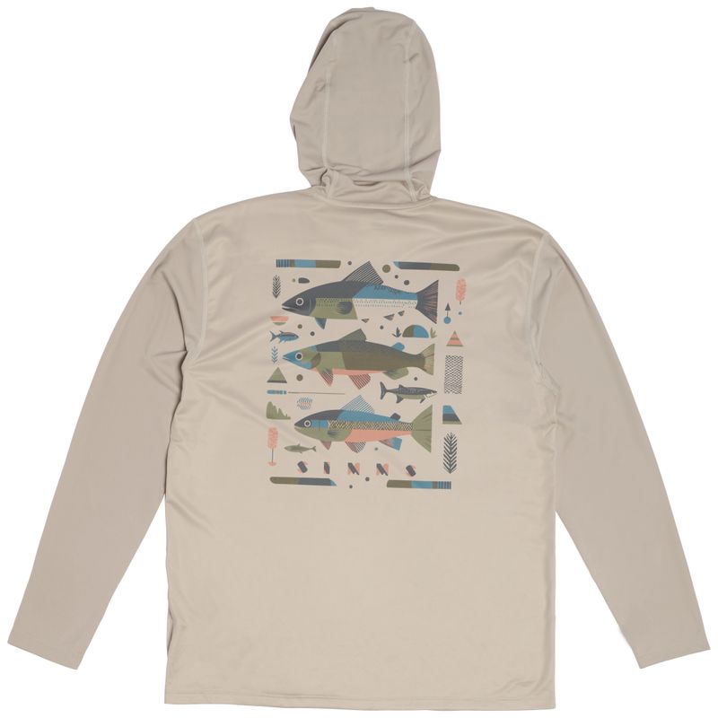 Bild von Simms Tech Hoody - Artist Series Lunar Gray Char