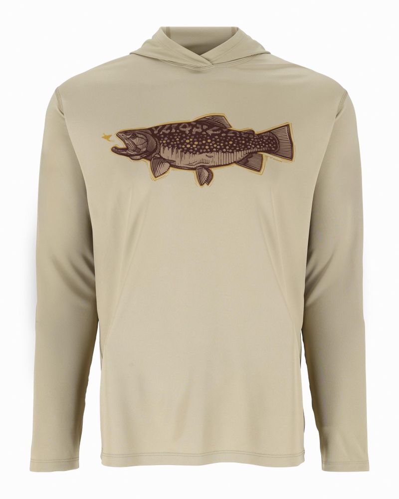 Bild von Simms Tech Hoody - Artist Series Stone Trout Fly