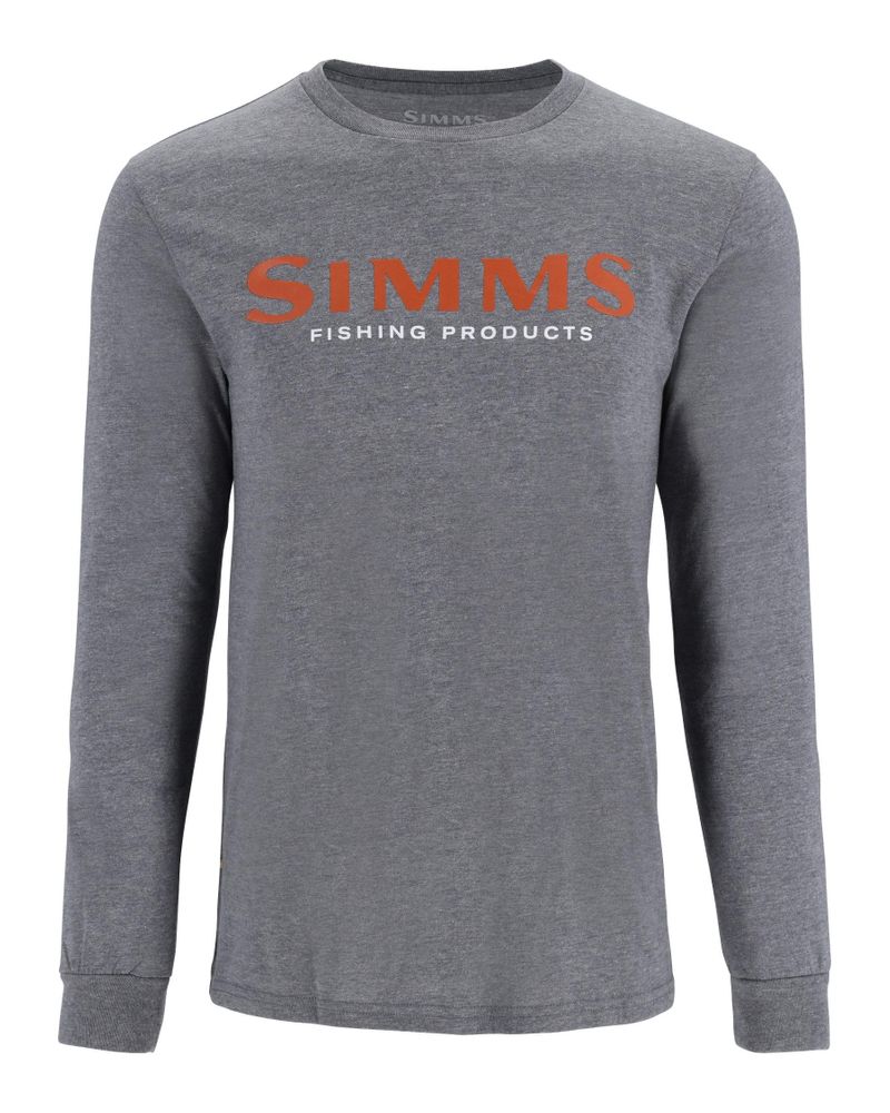 Bild von Simms Logo Shirt LS Athletic Heather