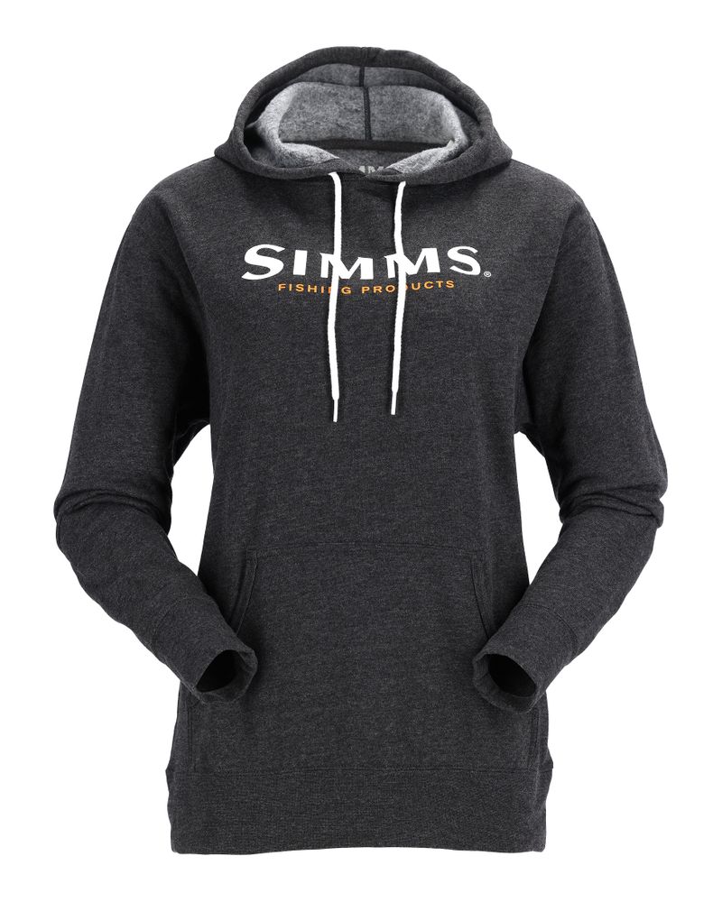Bild von Simms Wms Simms Logo Hoody Charcoal Heather