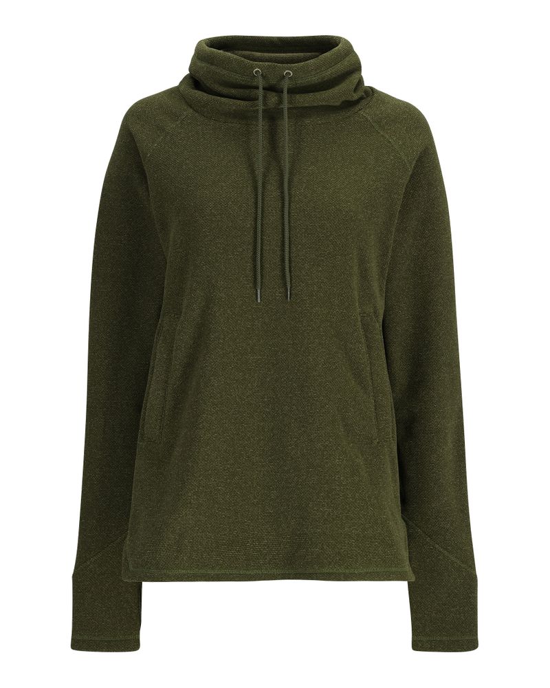 Bild von Simms Women's Rivershed Sweater Riffle Green Heather