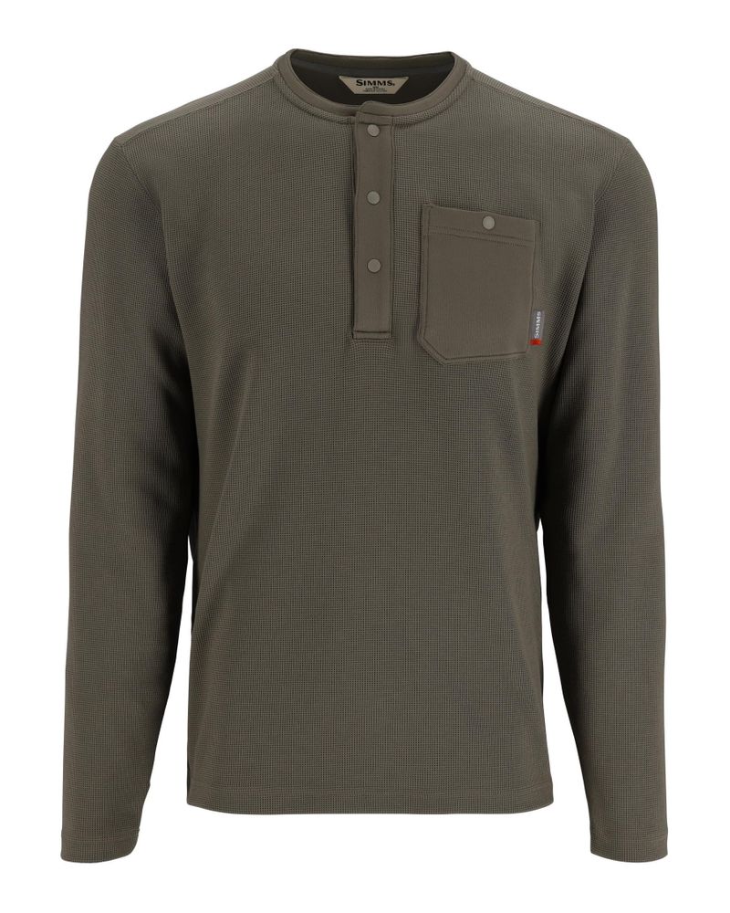 Bild von Simms Highline Henley Smokey Olive