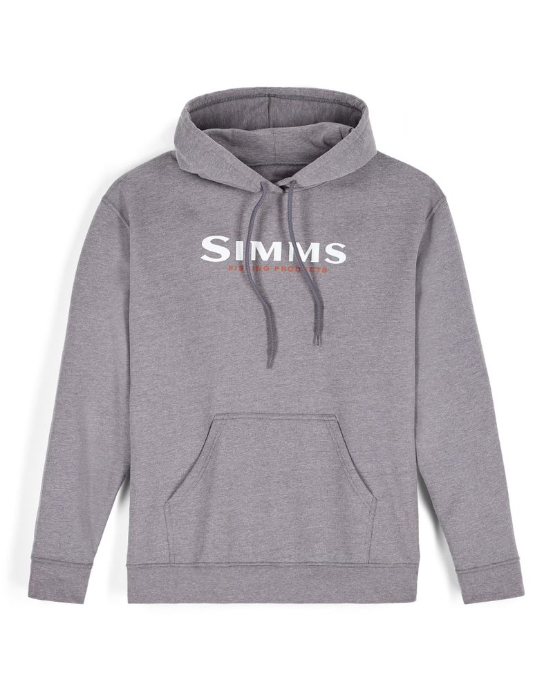 Bild von Simms Logo Hoody Grey Heather