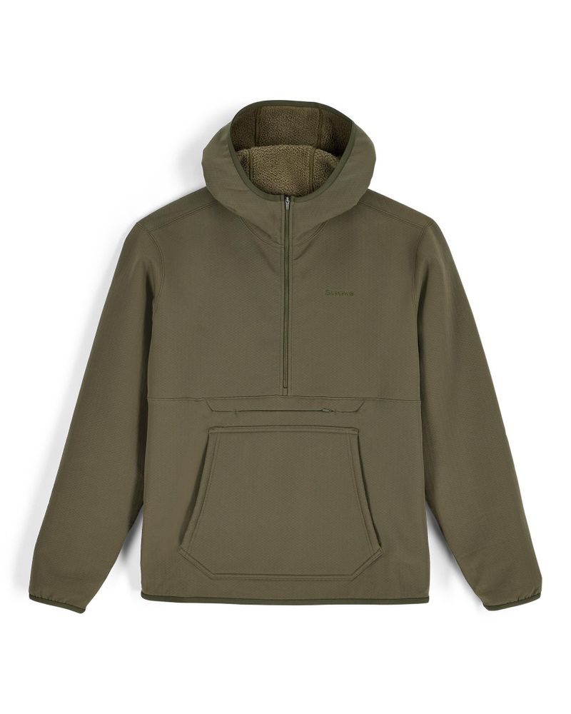Bild von Simms Strata 330 Half-Zip Hoody Loden